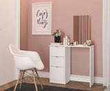 Madison 3 Drawer Dressing Table & Mirror