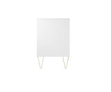 Monaco 2 Door 3 Drawer Cabinet in White