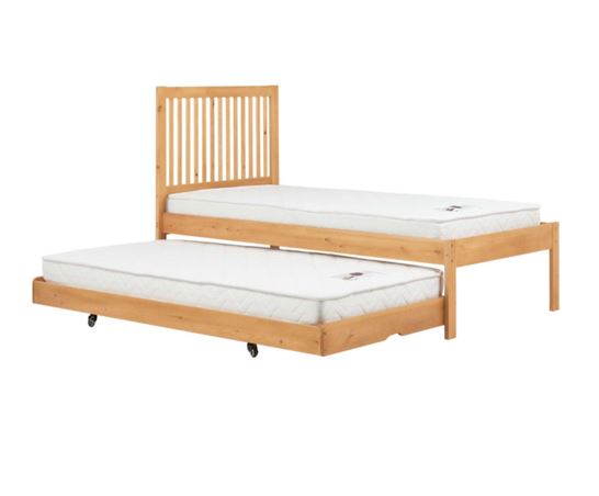 Buxton Trundle Bed - Honey Pine