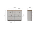 Lisbon 7 Drawer Chest