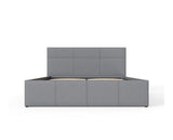 Serena Single Side Lift Ottoman Bed - Grey