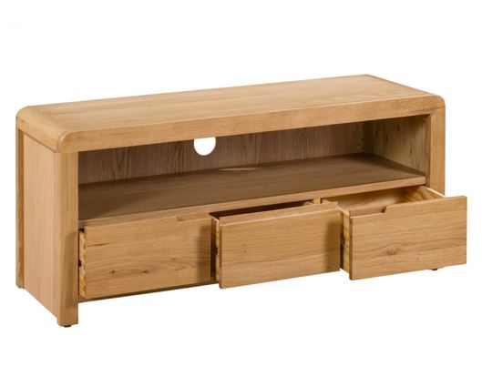 CURVE OAK TV UNIT