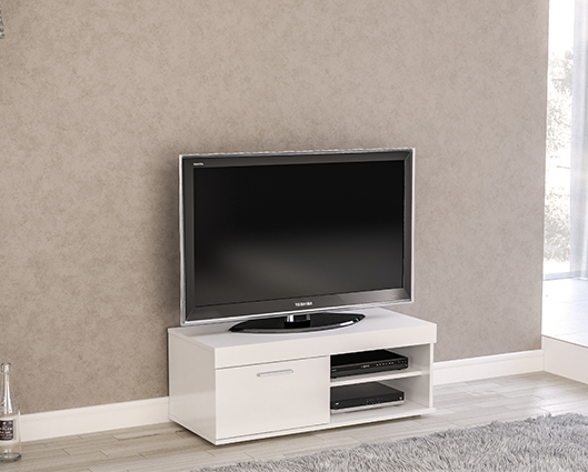 Edgeware Small TV Unit- White