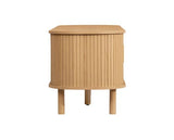 Axel Fluted Large TV Unit - Oak