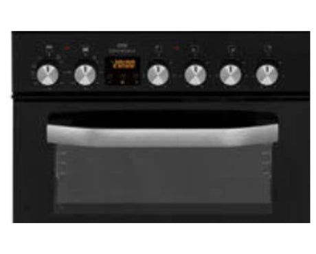 New World NWTOP53DCB 50cm Double Cavity Electric Cooker with Ceramic Hob