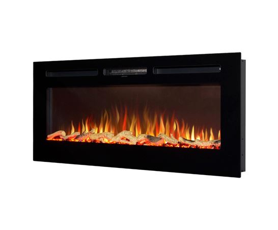 Orlando Inset/Wall Mounted Fire,50"