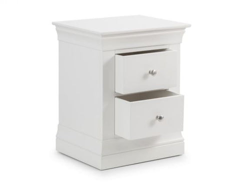 CLERMONT 2 DRAWER BEDSIDE
