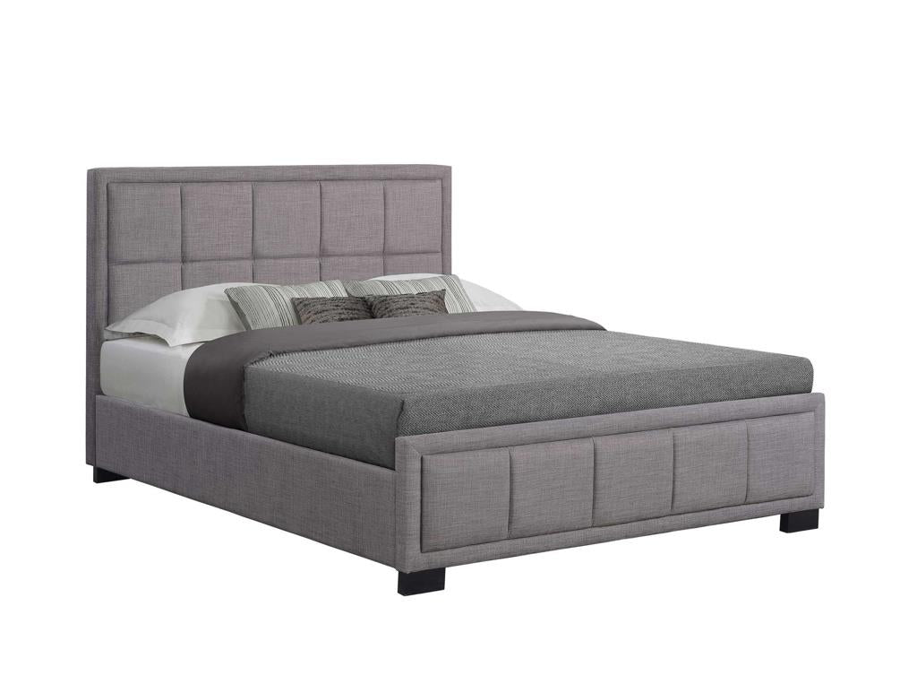 Hannover Double Bed - Grey