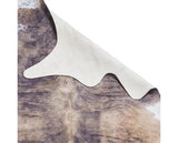 Faux Cow Print Brown/White - 130 x 155