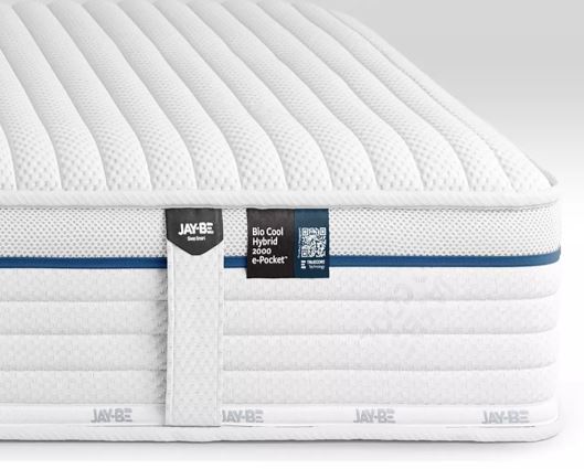 Jay-Be® Bio Cool Hybrid 2000 e-Pocket Eco-Friendly Mattress - Double