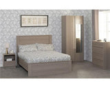 PARIS 4'6" BED - SMOKED ASH EFFECT