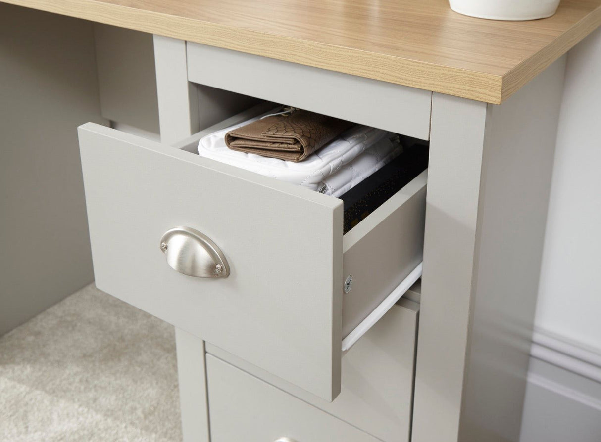 Lancaster study desk grey