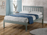 Denver Double Bed - Grey