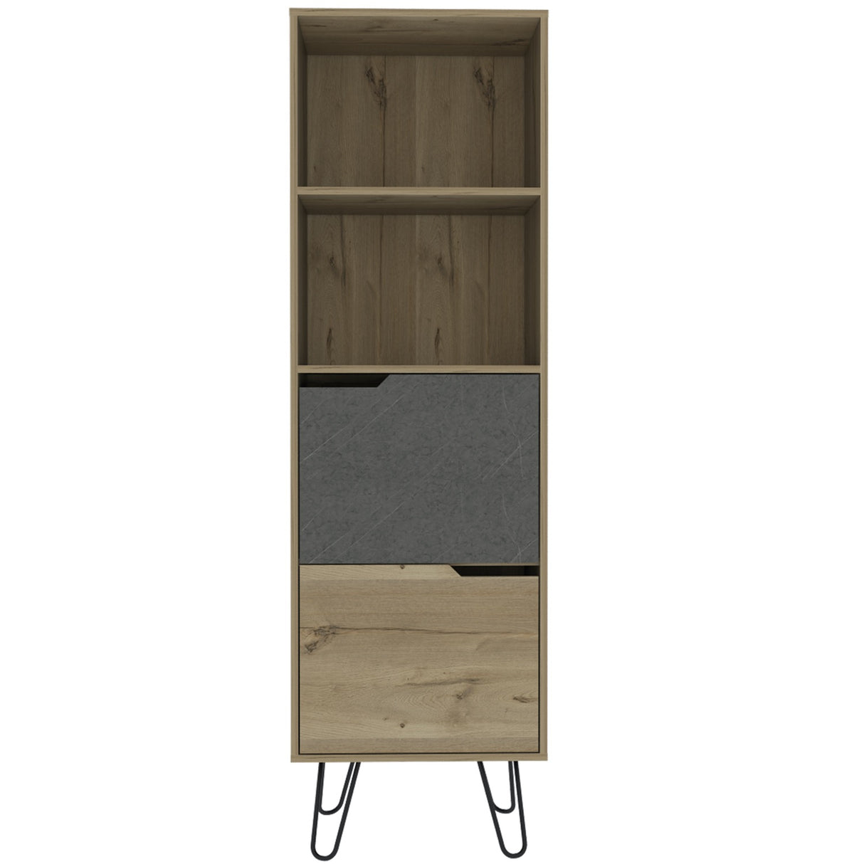 Manhattan Tall Bookcase with 2 Doors