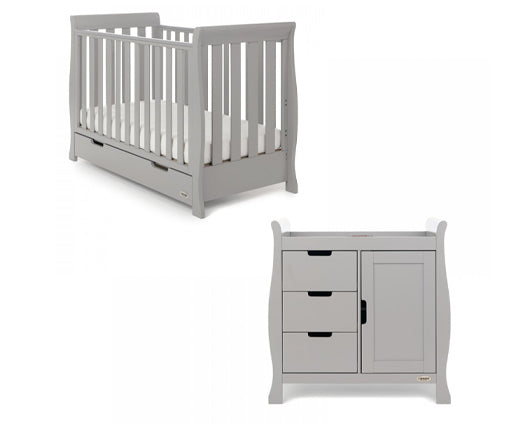 Stamford Mini 2 Piece Room Set - Warm Grey