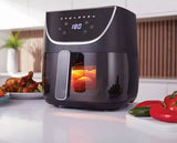 Black + Decker 6L Digital Air Fryer with Window