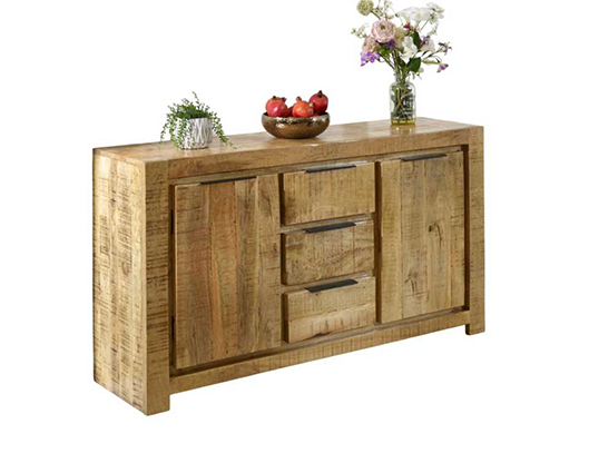 Surrey Solid Wood Large Sideboard 2 Door 3 Drawer