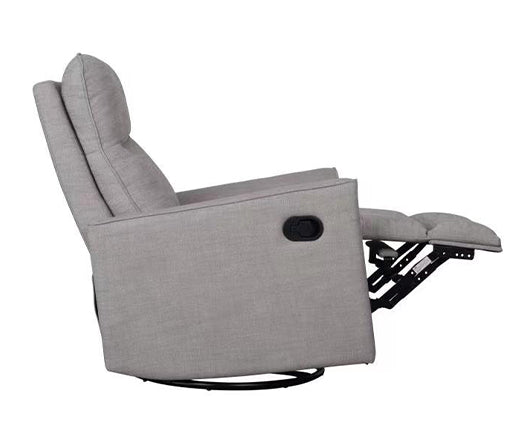 Savannah Swivel Glider Recliner Chair – Pebble