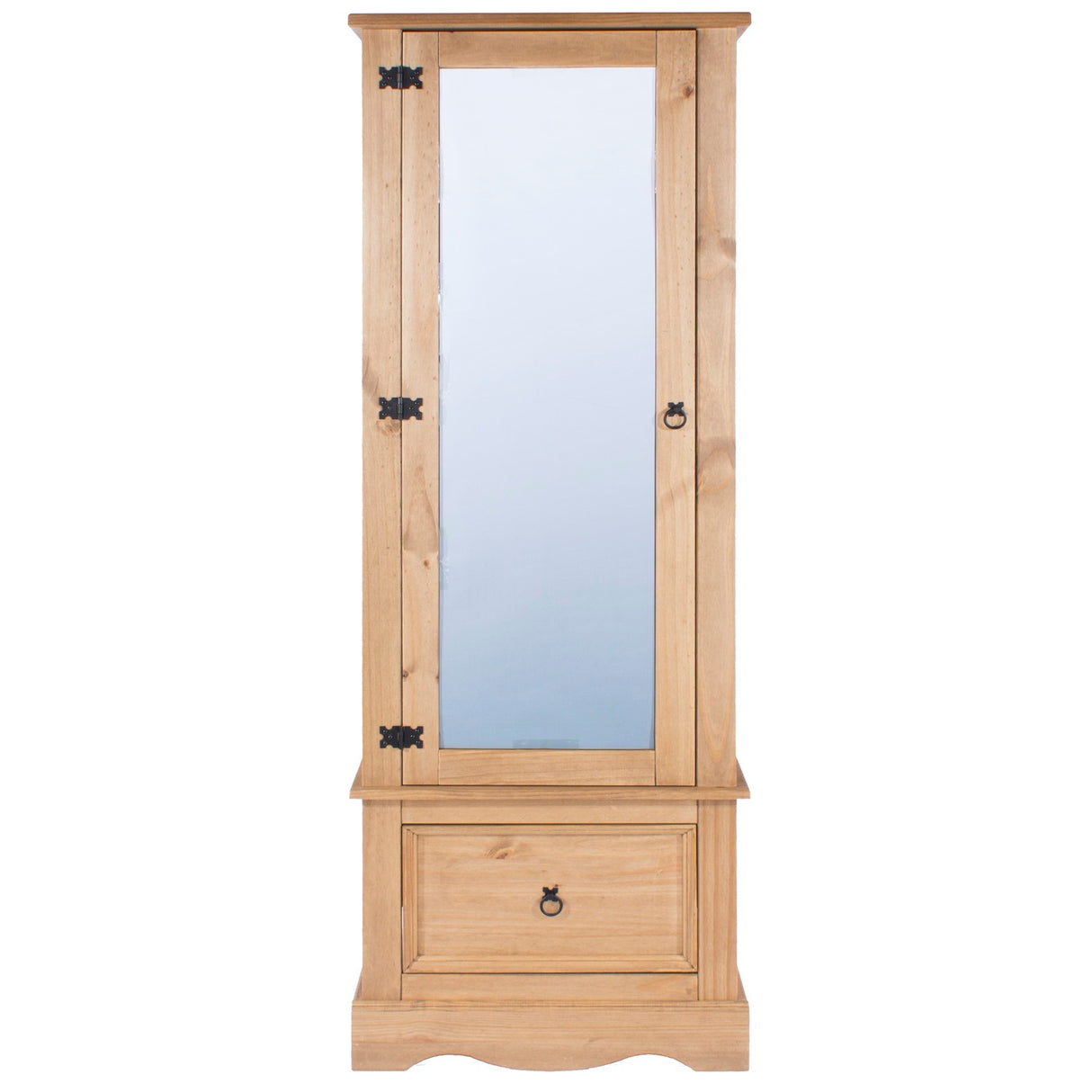 Corona Armoire with Mirrored Door