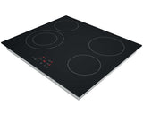 Statesman CHZ460T 60cm 4 Zone Ceramic Hob With Touch Control Black