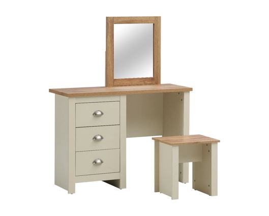 Lisbon Dressing Table 3 Drawer