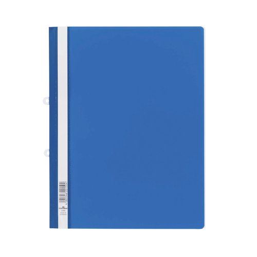 Durable Clear View Folder A4 Blue (Pack of 25) 2580&#47;06