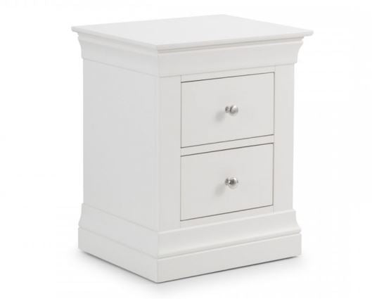 CLERMONT 2 DRAWER BEDSIDE