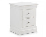 CLERMONT 2 DRAWER BEDSIDE