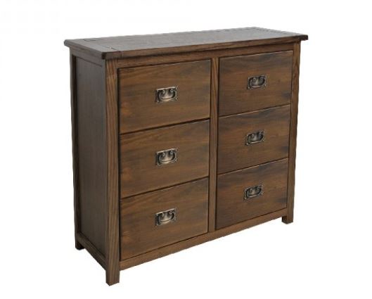 Boston 3+3 Drawer Wide Chest