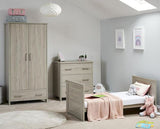 Nika 3 Piece Room Set & Underdrawer - Grey Wash