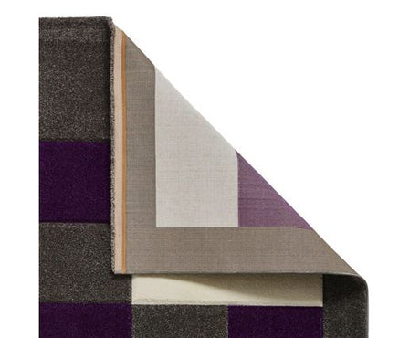 Brooklyn BRK04 Grey/Purple - 120 x 170