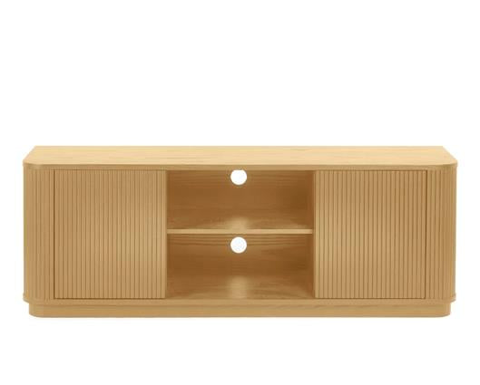 Louis Light Oak Effect Fluted TV Unit Light Oak