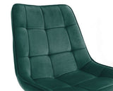 SET OF 2 HADID DINING CHAIRS - GREEN