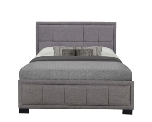 Hannover Small Double Bed - Grey