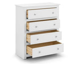 RADLEY 4 DRAWER CHEST - SURF WHITE