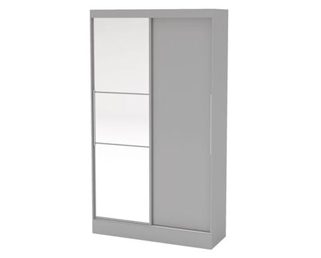 Lynx 2 Door Sliding Wardrobe With Mirror