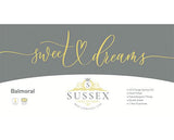 4'6ft Balmoral Divan and Mattress Set- Double