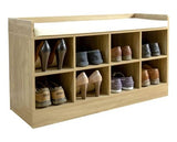 Kempton shoe bench oak