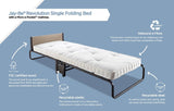 Jay-Be® Revolution Folding Bed with Micro e-Pocket® Sprung Mattress - Single