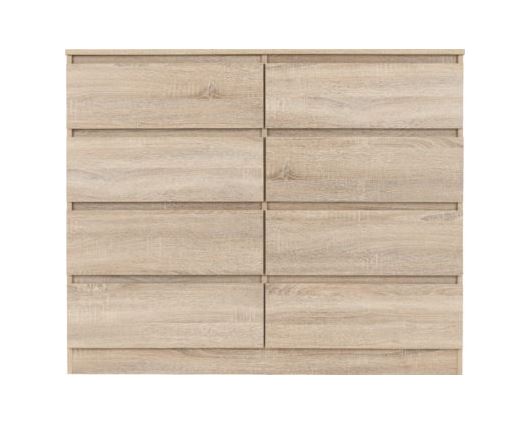 Malvern 8 Drawer Chest - Sonoma Oak Effect