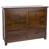 Boston 3+3 Drawer Wide Chest