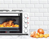 Haden 25L Tabletop Mini Oven with Double Hob