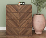 Catania 4 Drawer Chest Royal Walnut