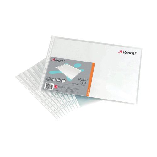 Rexel Nyrex Top Opening Pockets Oblong A3 (10 Pack) 11440