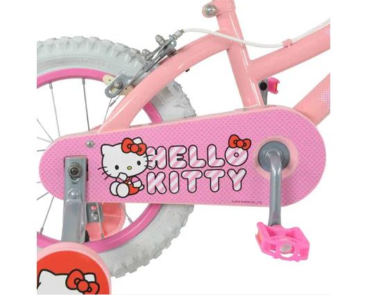 Hello kitty 14" Bike With Squishle Backpack and Tassels