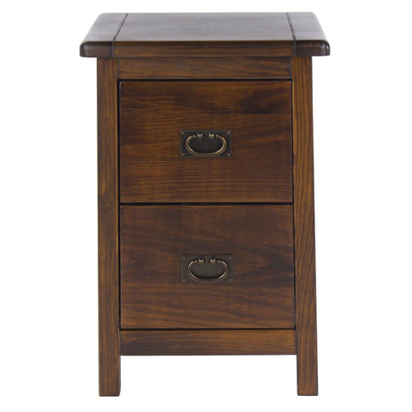 Boston 2 Drawer Petite Bedside Cabinet