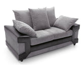 Dino 2 Seater- Black & Charcoal