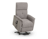 AVA RISE AND RECLINE CHAIR TAUPE FABRIC