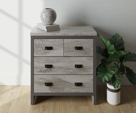 Boston 2+2 Drawer Chest Grey