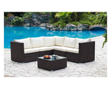 Miami Brown Corner Set & Cover